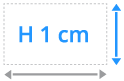 1 cm