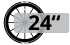 24 Zoll 24 Zoll