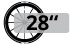 28 Zoll 28 Zoll