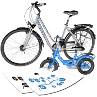 Flowerpower - Blumen Set | Hibiskus Aufkleber Flowerpower - Blumen Set | Hibiskus Aufkleber