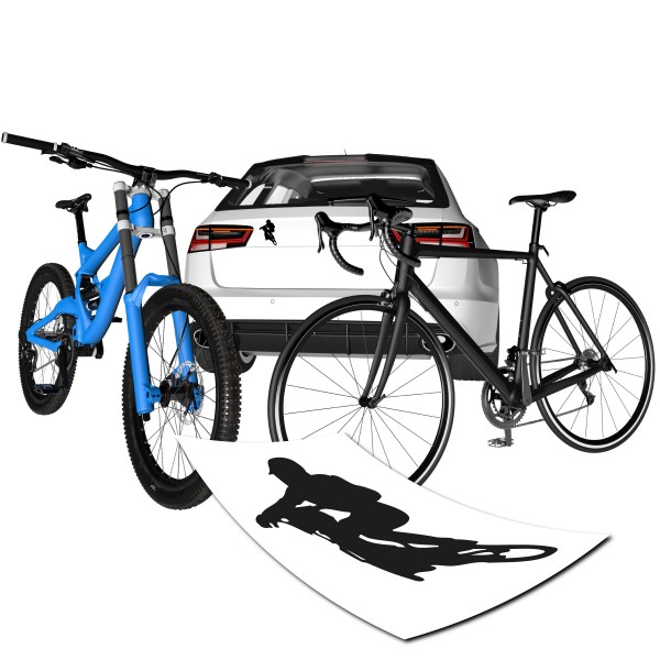 Motivaufkleber - MTB Fahrer Sticker