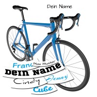 Namensaufkleber Fahrrad Namensaufkleber Fahrrad