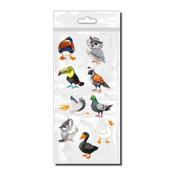 Birds Set Bike Rahmen Deko Sticker - Kategorie Shop