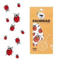 Marienkäfer Fahrrad Aufkleber Marienkäfer Fahrrad Aufkleber