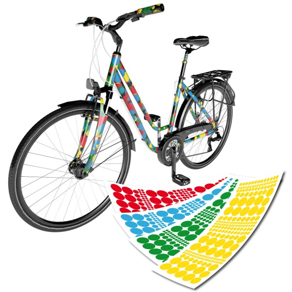 Folierung fr das Fahrrad - die einfache  kreative  Alternative