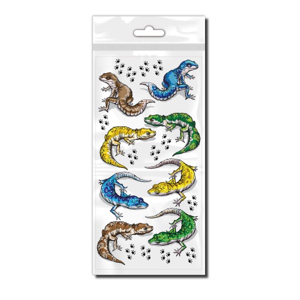 Gecko Set Bicycle Sticker - Kategorie Shop