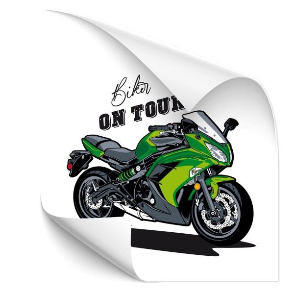 Biker on tour - sport