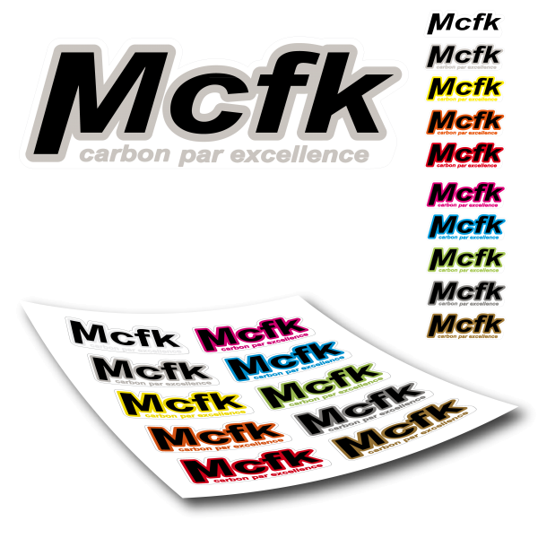 Mcfk Logo Aufkleber Standard
