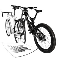 Streifen Fahrradaufkleber Streifen Fahrradaufkleber