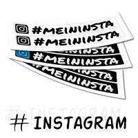 Instagram Social Media Aufkleber jetzt Gestalten
