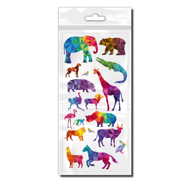 Polygon Animals Set Fahrradaufkleber - Kategorie Shop