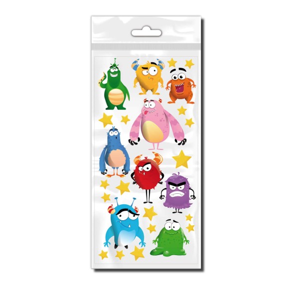 Monster Set funny Monster Sticker Bogen Fahrrad Dekor - Kategorie Shop