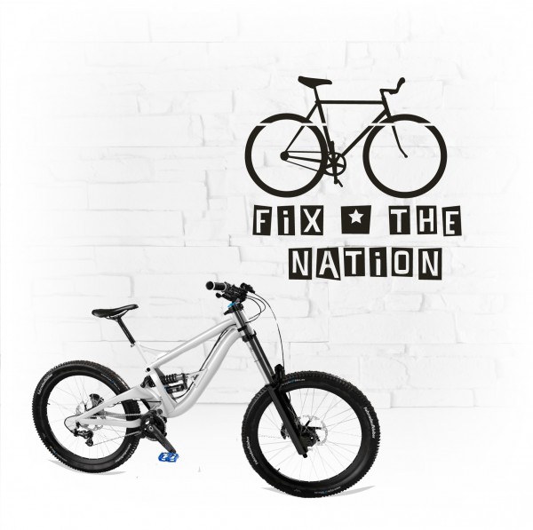 Fix the Nation | Wandtattoo