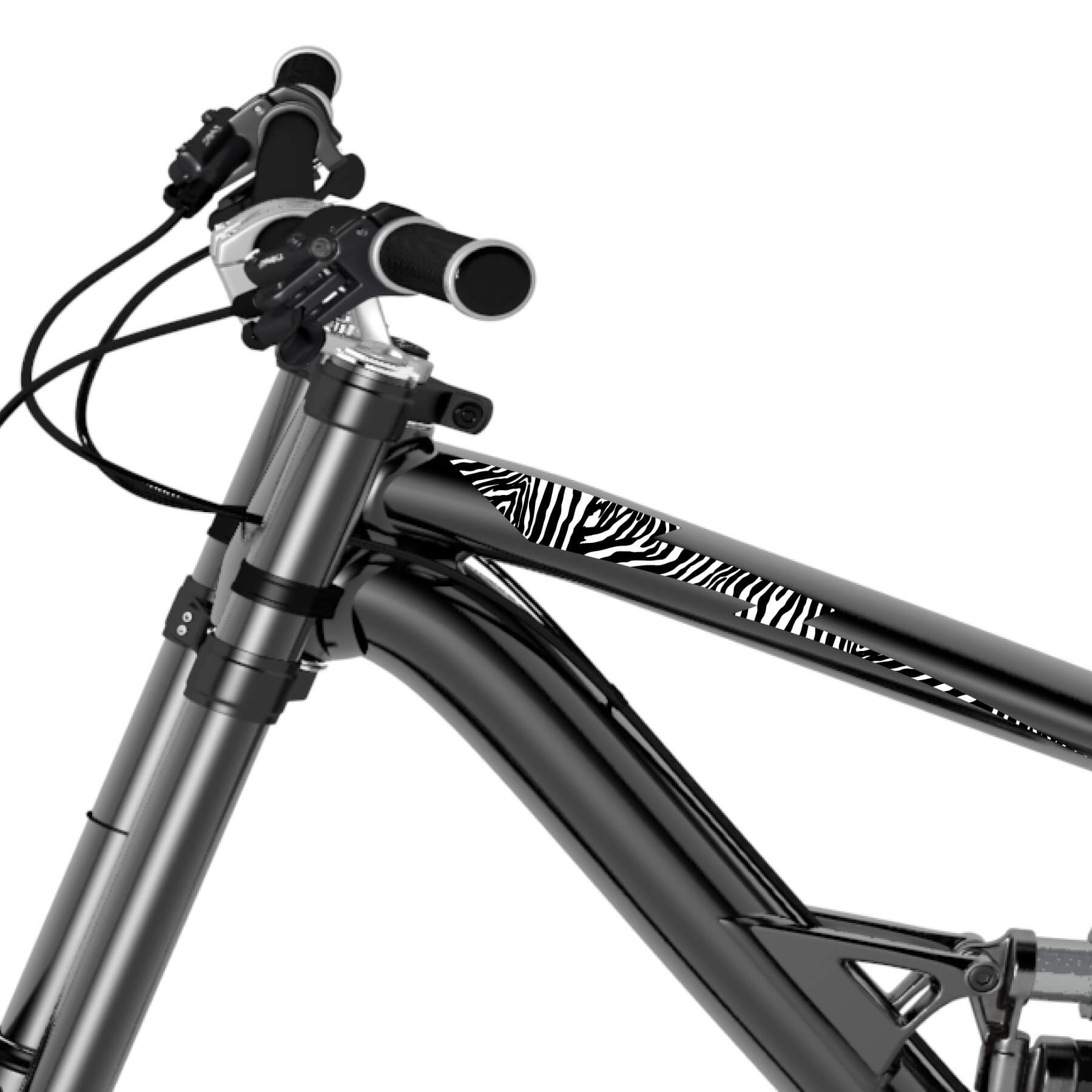 sharprepublic Fahrradrahmen Schutz Aufkleber Kratzfester Paster mit Stellen Muster