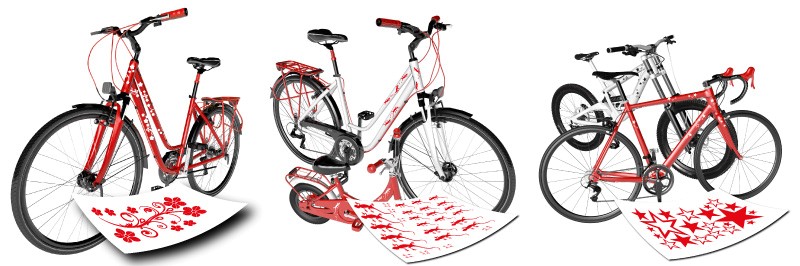Bike Sticker mit Löcher Set bei style4Bike kaufen und erleben!