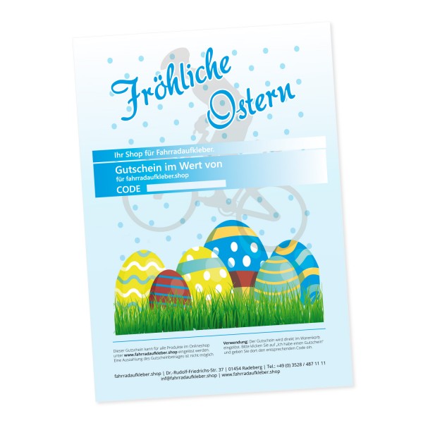 Fahrrad Ostern Geschenke