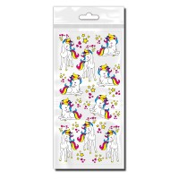 Einhorn Fahrradaufkleber Einhorn Fahrradaufkleber