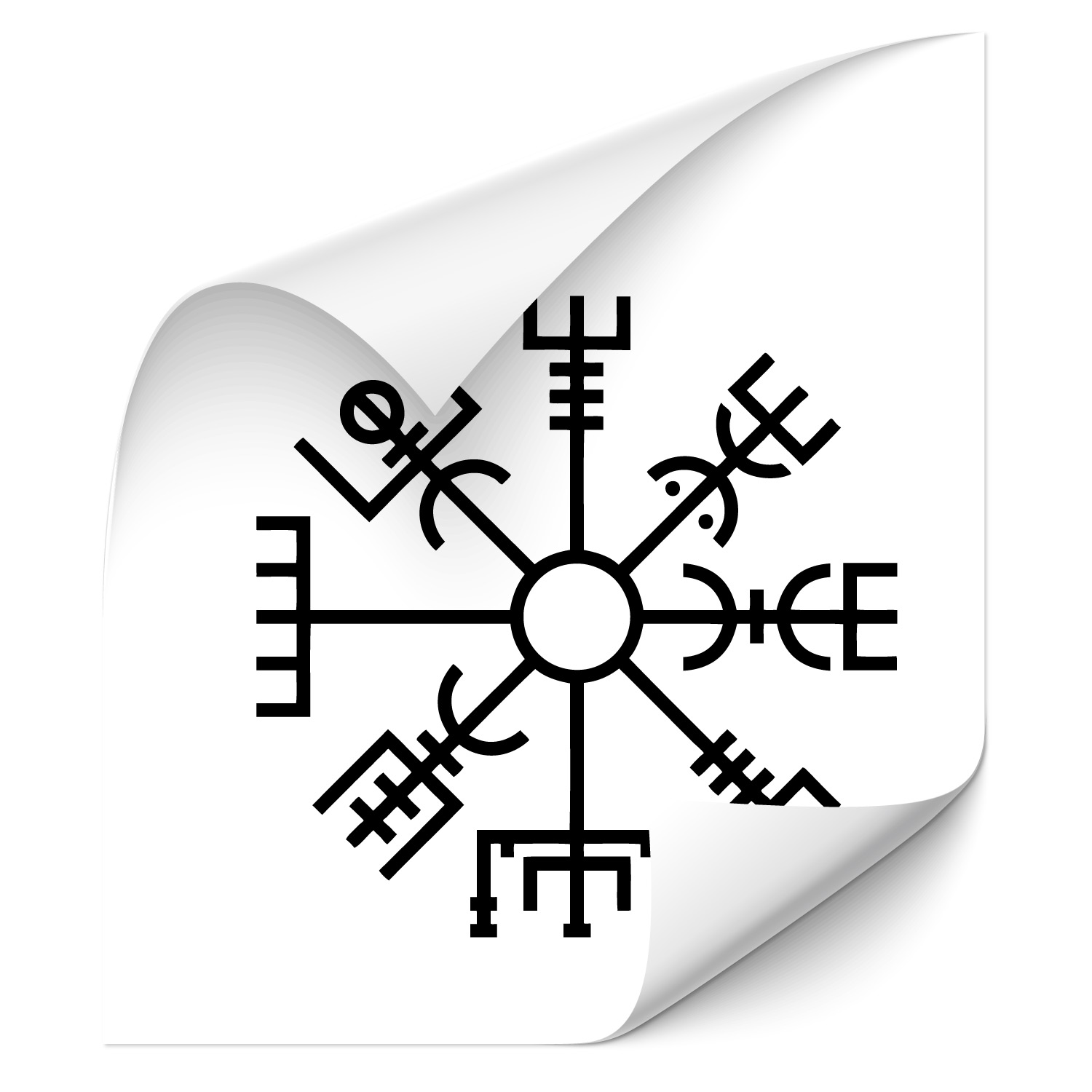 Vegvisir Kfz Sticker - Kategorie Shop