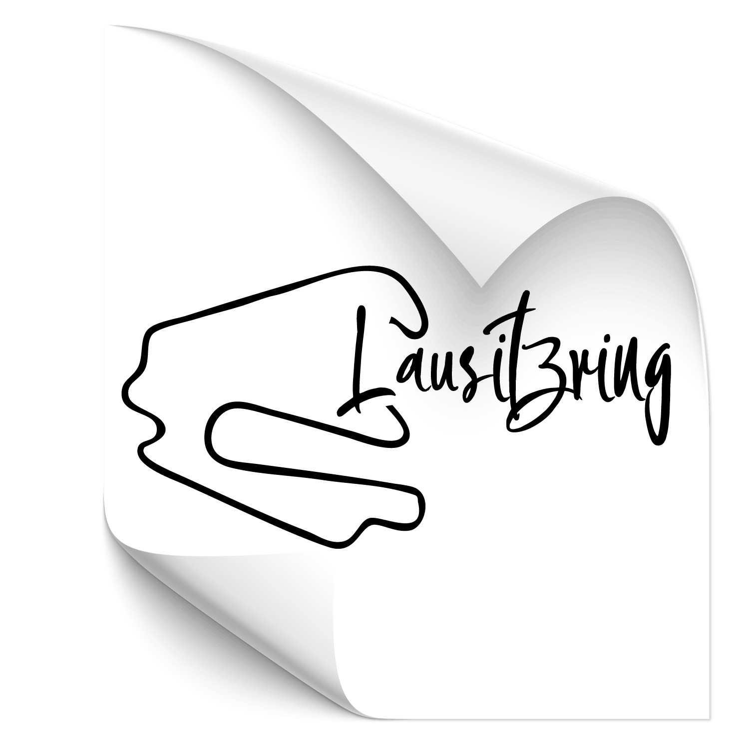 Rennstrecke - Lausitzring Car Tattoo - Rennstrecken