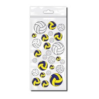 Rahmen Aufkleber Volleybälle Rahmen Aufkleber Volleybälle