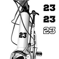 Racing Number Steuerrohr Racing Number Steuerrohr