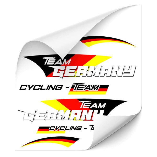team Germany - Beschriftungsset Beschriftungsset Team Germany - Kategorie Shop