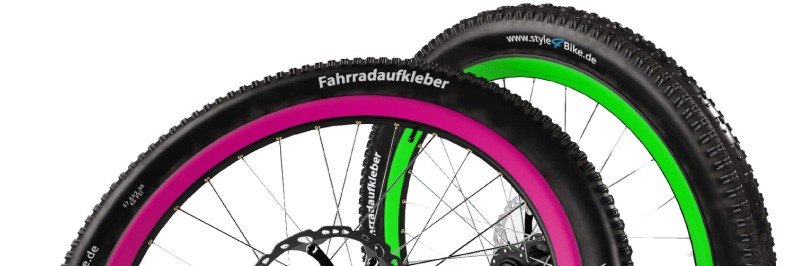 Felgenrand-Aufkleber von BIKE-label