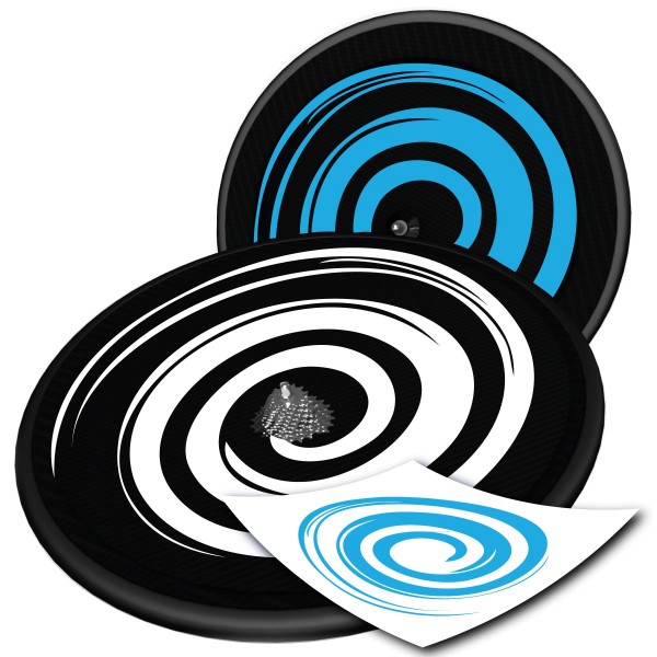 Scheibenrad Decal - Spirale Twist -