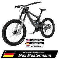 Name & Verein inkl. Flagge Name & Verein inkl. Flagge