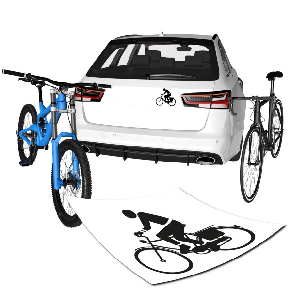 Motivaufkleber - Tourenrad - Sticker