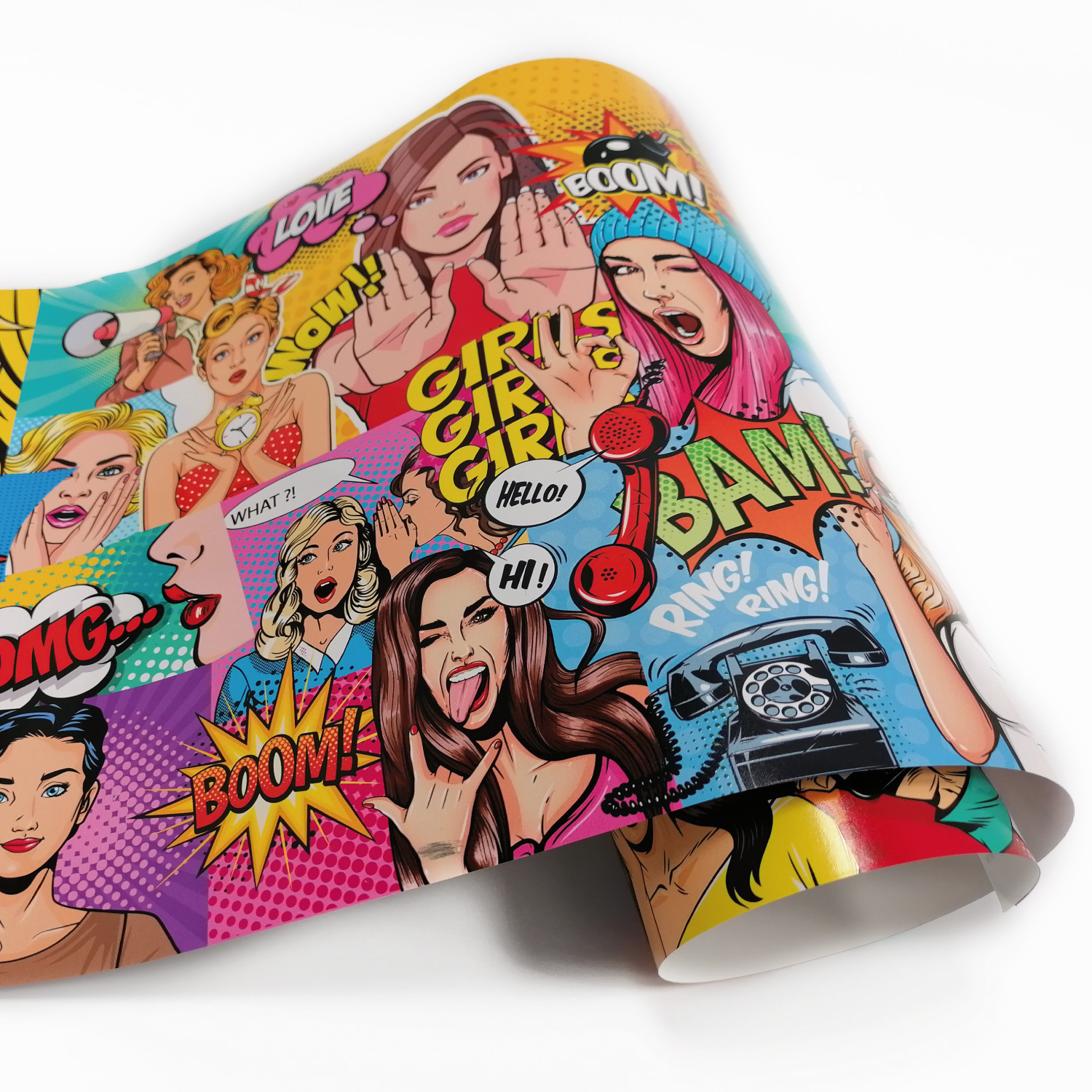 brilliant gedruckter Stickerbomb Folienzuschnitt von Klebe-X jetzt Online  kaufen!