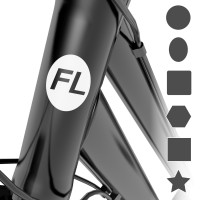 Initialen Aufkleber Initialen Aufkleber