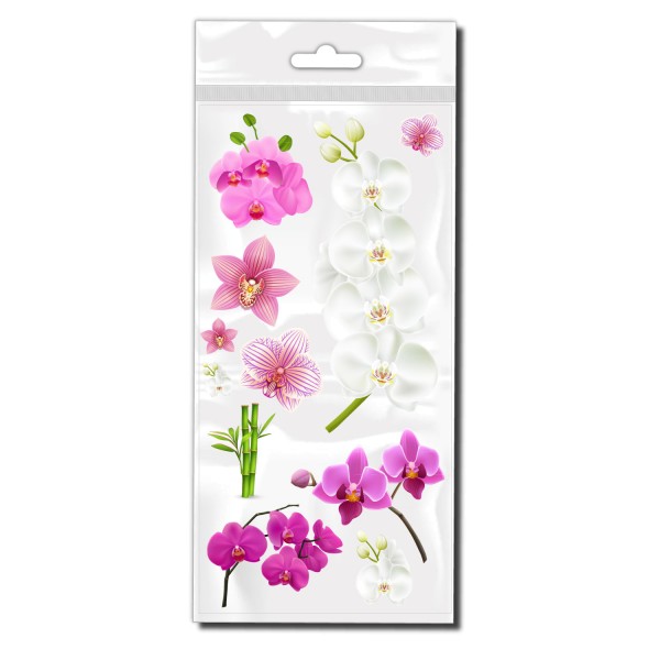 Orchideen Set Fahrradsticker - Kategorie Shop