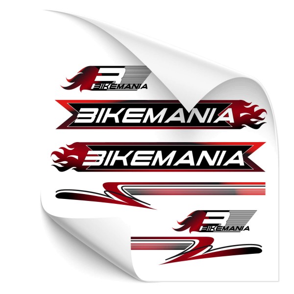 Bikemania - Beschriftungsset Beschriftungsset Bikemania - Kategorie Shop
