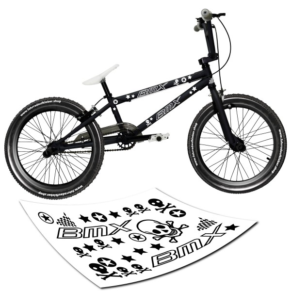 BMX Fahrardaufkleber Set von style4Bike